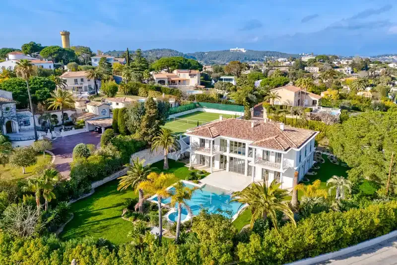 Drone · Villa à Cannes