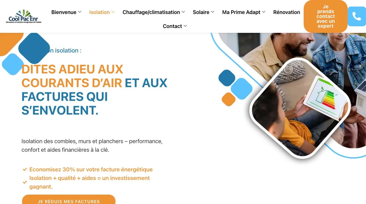 Coolpac ENR : Page Isolation