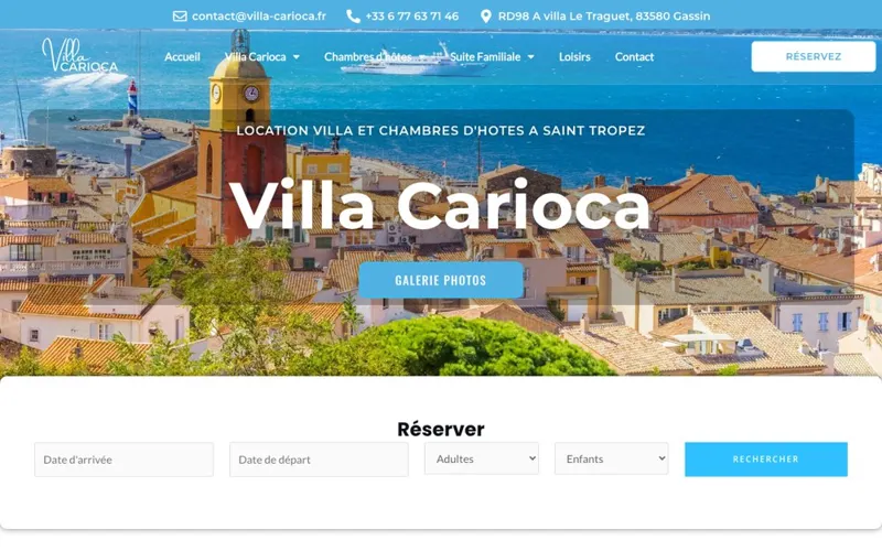 Site Villa Carioca