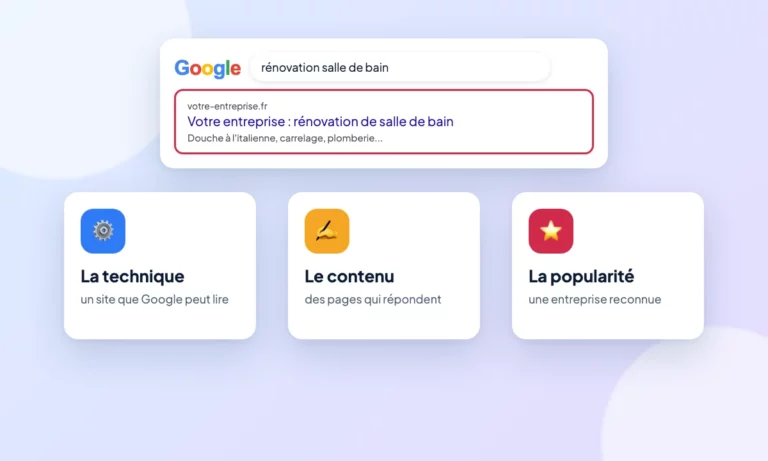 Schéma : Le SEO, c’est quoi ? La définition simple